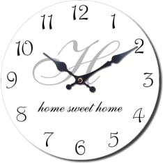 Kotoilu Home Sweet Home 34cm kello