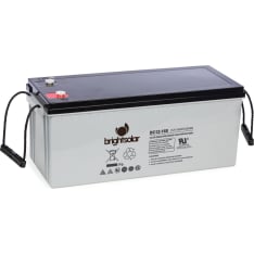 BrightSolar DC12-160Ah huoltovapaa AGM akku