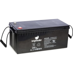 BrightSolar DC12-225Ah maintenance free AGM battery