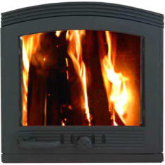 Ainola STVT101 fireplace door, sealed