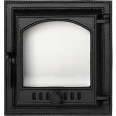 Ainola STVT103 fireplace door, sealed