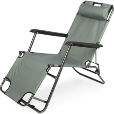 Arctic Caravan lounge chair, gray