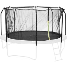 iSport Air Black 4.3m trampoliinin turvaverkkosetti