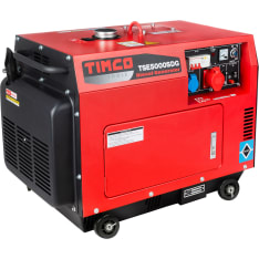 Timco TSE5000SDG 400V diesel aggregaatti