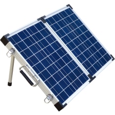 BrightSolar 80W kannettava ja taitettava aurinkopaneeli, sis. säätimen