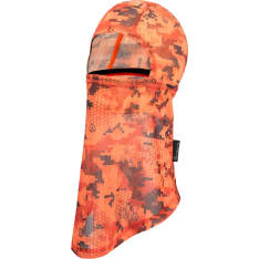 Anar Javkat orange camo balaclava