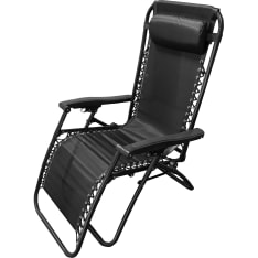 Arctic Caravan lounge chair, black
