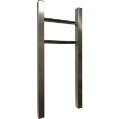 Finnbear mailbox stand 2, stainless steel