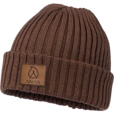 Anar Jussa Brown merino wool beanie