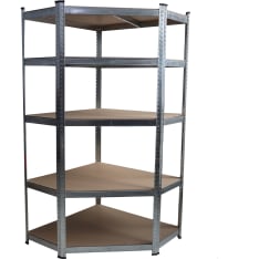 Timco 90x45x180 cm nurkkavarastohylly
