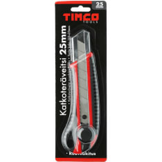 Timco 25mm ruuvilukitus katkoteräveitsi