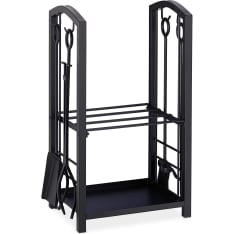 Ainola firewood rack + fireplace tools