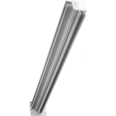 Green Land Estate aluminum corner post, white