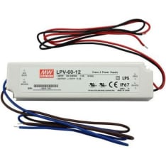 Mean Well LPV-60-12 transformer for LED house number