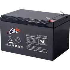Clou 12120 huoltovapaa AGM akku 12 Ah/12 V F2