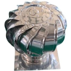 Finnbear 150mm chimney draft improver + mounting plate