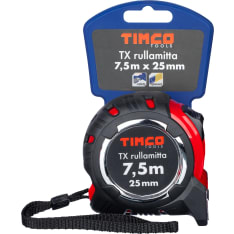 Timco TX 7,5m 25mm rullamitta