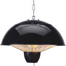 Hottia terassilämmitin musta 1500W, ripustettava