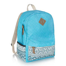 Master Jr. Blue patterned backpack