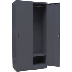 Timco 2P wardrobe, graphite grey