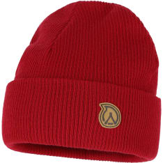 Anar Jussa Flame red merino wool beanie