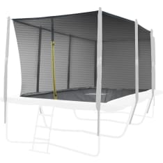 iSport Air Black 5,2 x 3m trampoliiniin turvaverkko narukiinnityksellä (ilman tolppia)