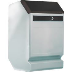 Finnbear WP steel/black mailbox, stainless steel