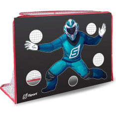 iSport as  a goalie stick for the floorball goal