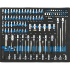 Timco 102-piece bit set for tool trolley