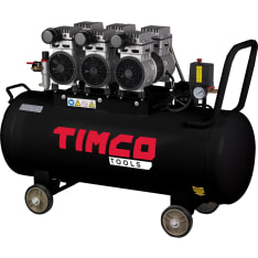 Timco 3x1HP 100l öljytön kompressori