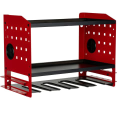 Timco Dual tool rack with battery holders