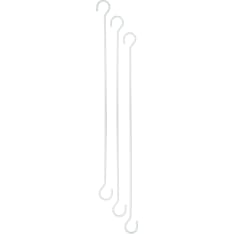 Verdola 40cm valkoinen ripustuskoukku 3kpl