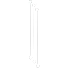 Verdola 50cm valkoinen ripustuskoukku 3kpl