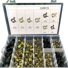 Arctic Auto hose clamp assortment 130 pcs