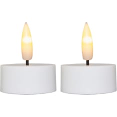 Lumio Lights Flame LED-tuikku 2kpl
