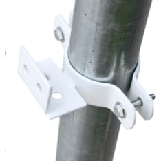 Sekure 1-side aluminum sign pole bracket