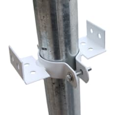 Sekure 2-side aluminum sign pole bracket