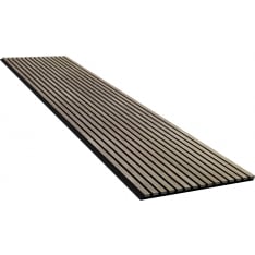Evella V27 pähkinä puuviilupintainen akustiikkalevy 2400x600 mm