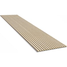 Evella V27 white oak veneer acoustic panel 2400x600 mm