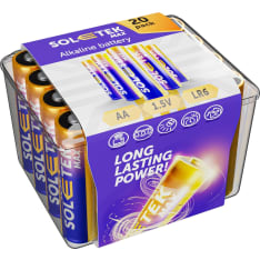 Soletek Max AA 20kpl alkaline battery