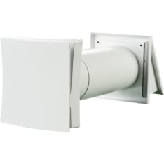 Cooltron Solar 100 motorized fresh air valve equipped with a solar cell