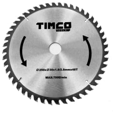 Timco 250x30 48T pyörösahanterä