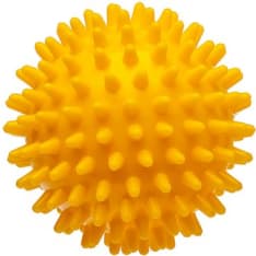 Keltainen 8 cm nystyräpallo/terapiapallo