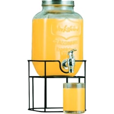 Glass 4L beverage dispenser