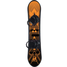 iSport 110 cm lasten lumilauta, oranssi