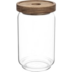 Savora 750 ml glass storage jar