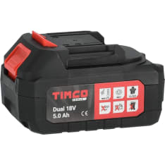 Timco Dual 18V 5Ah akku varausilmaisin