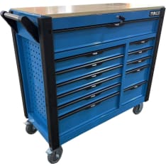 Timco 12ltk 275-piece tool trolley with tools and wooden platform