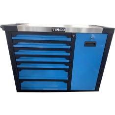 Timco 7+1ltk 275-piece tool trolley with tools and cabinet