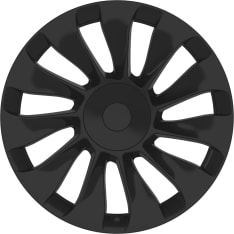 PDW Tesla Model Y Turbine vanne 19x9,5" ET35 satiini musta korroosion kestävä vanne